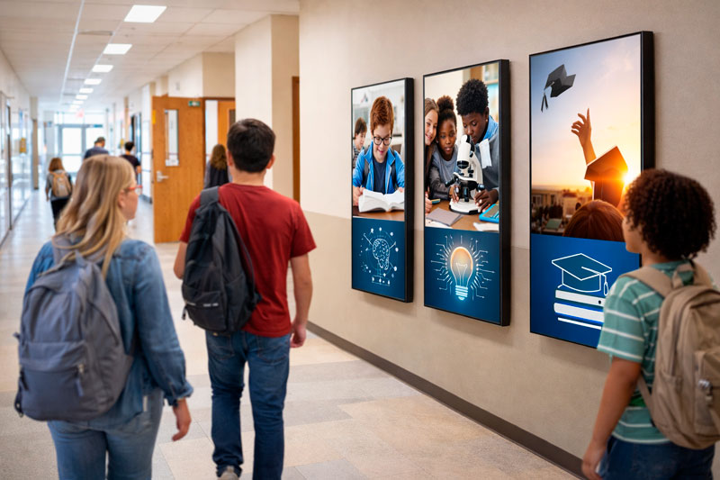 digitalsignage-escolacorredor
